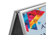 AFRAME PRO™ A2 (420 x 594 mm) - A štenders ar metāla korpusu