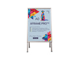 AFRAME PRO™ A0 (841 x 1189 mm) - A štenders ar metāla korpusu