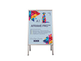AFRAME PRO™ A1 (594 x 841 mm) - A štenders ar metāla korpusu