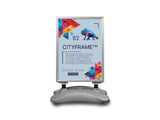CITYFRAME™ B2 (500 x 707 mm) - āra štenders ar ūdens bāzi