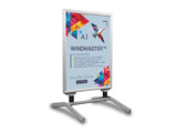 WINDMASTER™ A1 (594 x 841 mm) - āra štenders ar atsperēm un snap rāmi