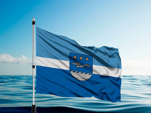Jūrmalas pilsētas laivas karogs