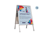 AFRAME PRO™ A0 (841 x 1189 mm) - A štenders ar metāla korpusu