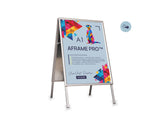 AFRAME PRO™ A1 (594 x 841 mm) - A štenders ar metāla korpusu