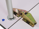 Flagpole Finial "White Teardrop"