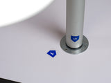 Flagpole Finial "White Teardrop"