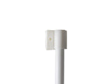 Flagpole Finial "White Teardrop"
