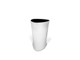Flagpole Finial "White Teardrop"