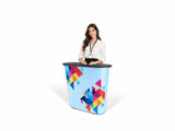 Mobilā reklāmas lete 130 cm
