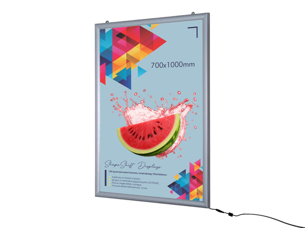 LED Plakātu rāmis, Economy, izmērs 700x1000mm
