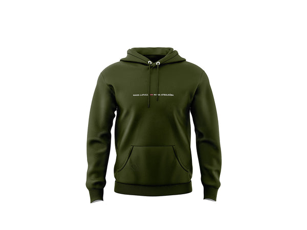 Hūdijs "Mana Latvija Mana atbildība" - logo centrā