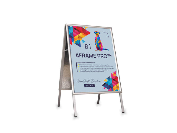 AFRAME PRO™ B1 (707 x 1000 mm) - A štenders ar metāla korpusu