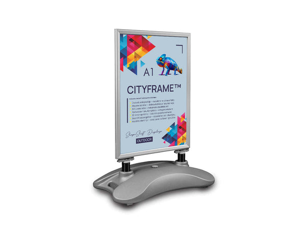 CITYFRAME™ A1 (594 x 841 mm) - āra štenders ar ūdens bāzi