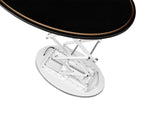 EASY-LIGHT OVAL™ – Mobilais stends ar LED apgaismojumu