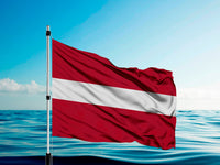 Latvijas laivas karogs