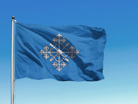 Aglonas novada karogs