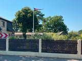 Latvijas karoga vimpelis 90 x 360 cm