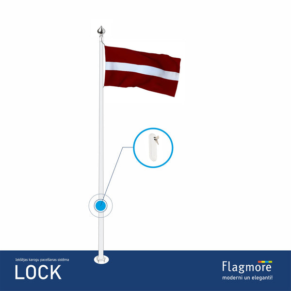 Karoga masts NORDIC / LOCK (10m un 12m)